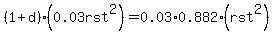 %281%2Bd%29%280.03rst%5E2%29=0.03%2A0.882%28rst%5E2%29