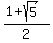 %281%2Bsqrt%285%29%29%2F2