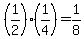 %281%2F2%29%281%2F4%29=1%2F8