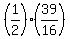 %281%2F2%29%2839%2F16%29