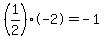 %281%2F2%29%2A-2=-1