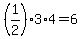 %281%2F2%29%2A3%2A4+=+6