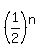 %281%2F2%29%5En