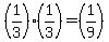 %281%2F3%29%2A%281%2F3%29+=+%281%2F9%29
