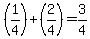 %281%2F4%29+%2B+%282%2F4%29+=+3%2F4