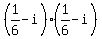 %281%2F6-i%29%281%2F6-i%29