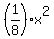 %281%2F8%29x%5E2