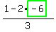 %281-2%2Ahighlight_green%28+-6+%29%29%2F3