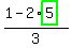 %281-2%2Ahighlight_green%28+5+%29%29%2F3
