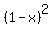 %281-x%29%5E2+