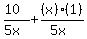 %2810%29%2F%285x%29%2B%28x%29%281%29%2F%285x%29