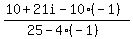 %2810%2B21i-10%28-1%29%29%2F%2825-4%28-1%29%29