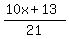 %2810x%2B13%29%2F21