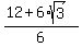 %2812+%2B+6%2Asqrt%283%29%29%2F6