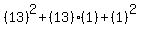 %2813%29%5E2+%2B+%2813%29%281%29+%2B+%281%29%5E2