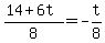 %2814%2B6t%29%2F8+=+-t%2F8