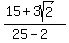 %2815%2B3sqrt%282%29%29%2F%2825-2%29