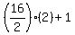 %2816%2F2%29%282%29%2B1