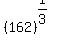 (162)^(1/3)