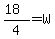 %2818%29%2F4=W