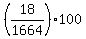 %2818%2F1664%29%2A100