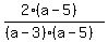 %282%28a-5%29%29%2F%28%28a-3%29%28a-5%29%29