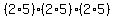%282%2A5%29%2A%282%2A5%29%2A%282%2A5%29