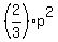 %282%2F3%29%2Ap%5E2