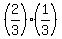 %282%2F3%29+%2A+%281%2F3%29+