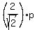 %282%2Fsqrt%282%29%29%2Ap