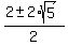 %282+%2B-+2%2Asqrt%285%29%29%2F2