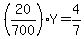 %2820%2F700%29%2AY+=+4%2F7