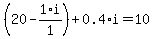%2820-1%2Ai%2F1%29%2B0.4%2Ai=10