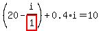 %2820-i%2Fhighlight_red%28+1+%29%29%2B0.4%2Ai=10