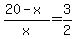 %2820-x%29%2Fx=3%2F2