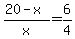 %2820-x%29%2Fx=6%2F4