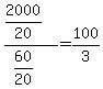 %282000%2F20%29%2F%2860%2F20%29=100%2F3