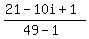 %2821-10i%2B1%29%2F%2849-1%29
