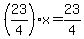 %2823%2F4%29%2Ax=23%2F4