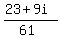 %2823+%2B+9i%29%2F%2861%29