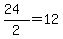 %2824%29%2F2=12