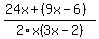 %2824x%2B%289x-6%29%29%2F2x%283x-2%29