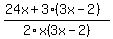 %2824x%2B3%283x-2%29%29%2F2x%283x-2%29