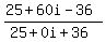 %2825%2B60i-36%29%2F%2825%2B0i%2B36%29