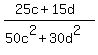 %2825c%2B15d%29%2F%2850c%5E2%2B30d%5E2%29