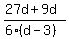 %2827d%2B9d%29%2F%286%28d-3%29%29