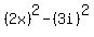%282x%29%5E2-%283i%29%5E2
