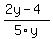 %282y-4%29%2F5y