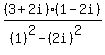 %283%2B2i%29%281-2i%29%2F%28%281%29%5E2+-+%282i%29%5E2%29