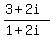 %283%2B2i%29%2F%281%2B2i%29